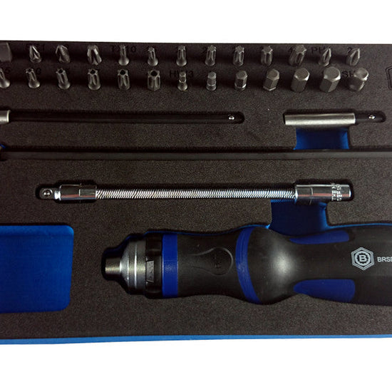 35pc Ratchet Screwdriver and Bit Set - Britool Hallmark - image 2