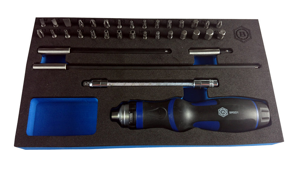 35pc Ratchet Screwdriver and Bit Set + FREE 12pc Screwdriver Set - image 4