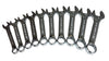 10pc Stubby Combination Spanner / Wrench Set 10-19mm - Britool Hallmark - image 2