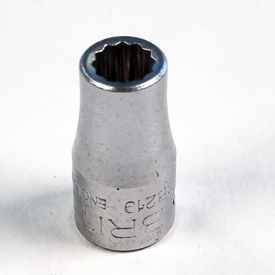Britool England 1/4" Drive Af Socket - 12-Point 7/32"