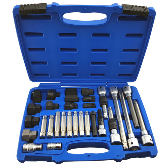 ALTERNATOR FREEWHEEL PULLEY REMOVAL SET, 30 PIECES, FROM BRITOOL HALLMARK HMAS30 - image 2