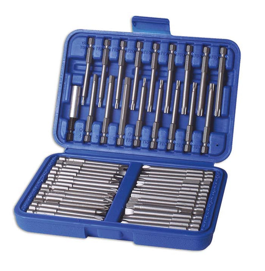 50Pc Power Tool Bit Set With 75mml Bits For Greater Access - Britool Hallmark - image 2