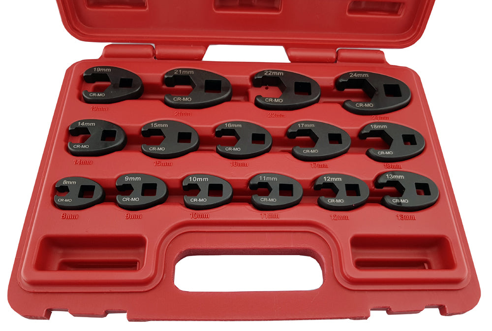 15-Piece Crow's Foot Spanner Set - Britool Hallmark - image 2