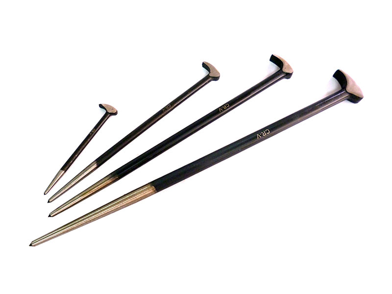 4-Piece Heel Bar Pry Bar Set - Britool Hallmark HMPBSET4 - image 2