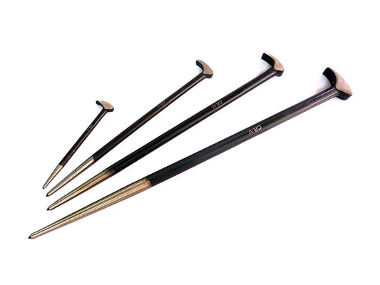 4-Piece Heel Bar Pry Bar Set - Britool Hallmark HMPBSET4 - image 2