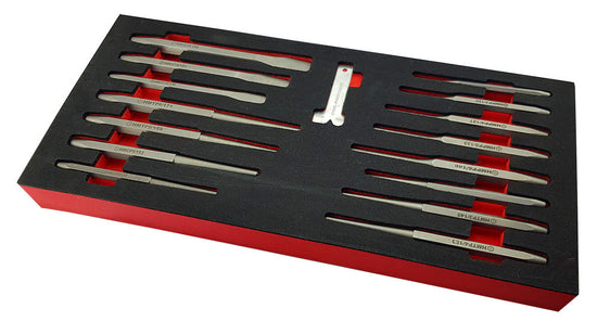 15PC Heavy Duty Punch & Chisel Set by Britool Hallmark - image 2