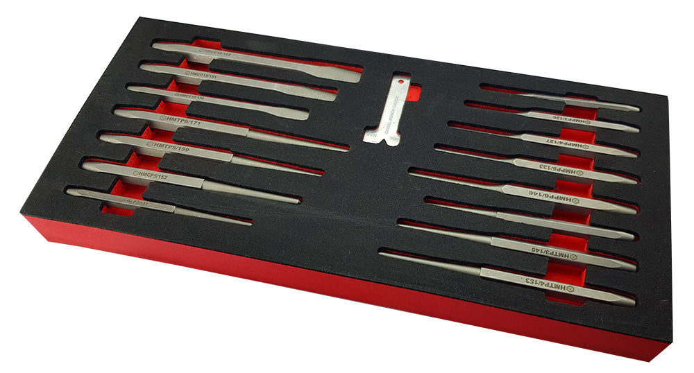 15PC Heavy Duty Punch & Chisel Set by Britool Hallmark - image 2