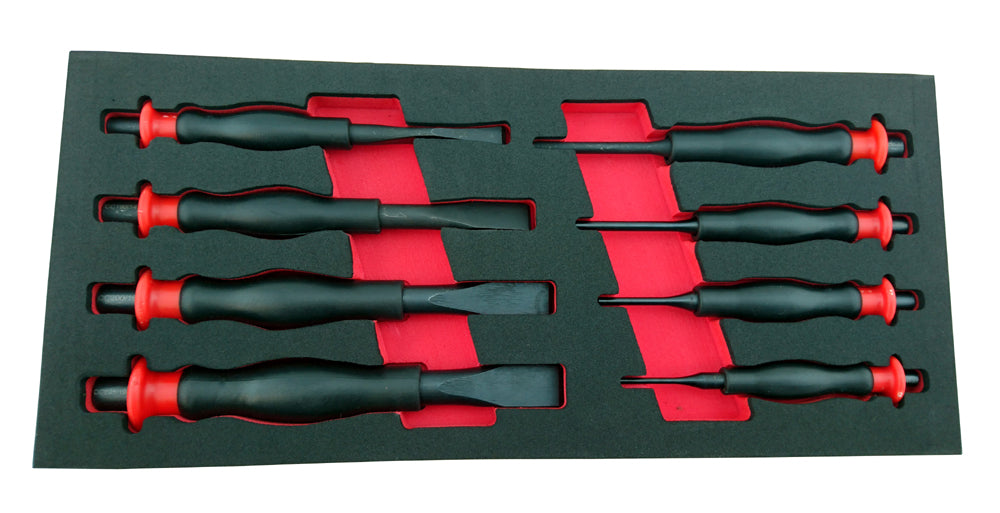 8-Piece Heavy Duty Punch & Chisel Set - Britool Hallmark - image 3