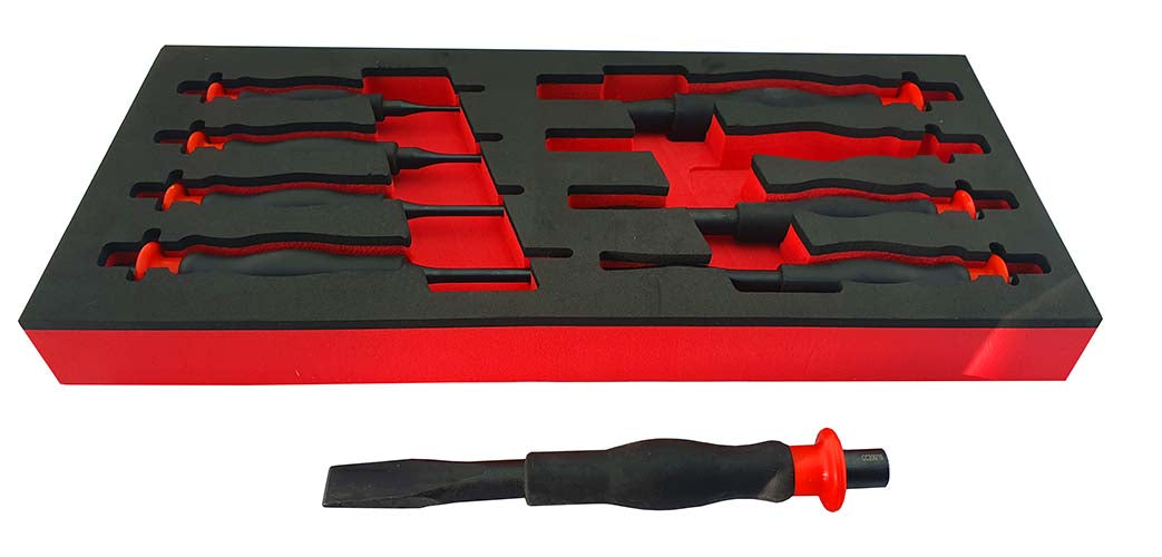 8-Piece Heavy Duty Punch & Chisel Set - Britool Hallmark - image 5