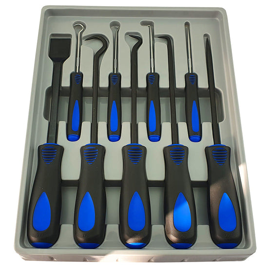 9-Piece Heavy-Duty Hook & Pick Set w/ Scraper - Britool Hallmark - image 2