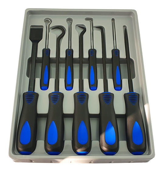 9-Piece Heavy-Duty Hook & Pick Set w/ Scraper - Britool Hallmark - image 2