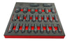 25Pc 1/2" Drive Deep Impact 12-Point Socket Set 8-36mm - Britool Hallmark - image 7