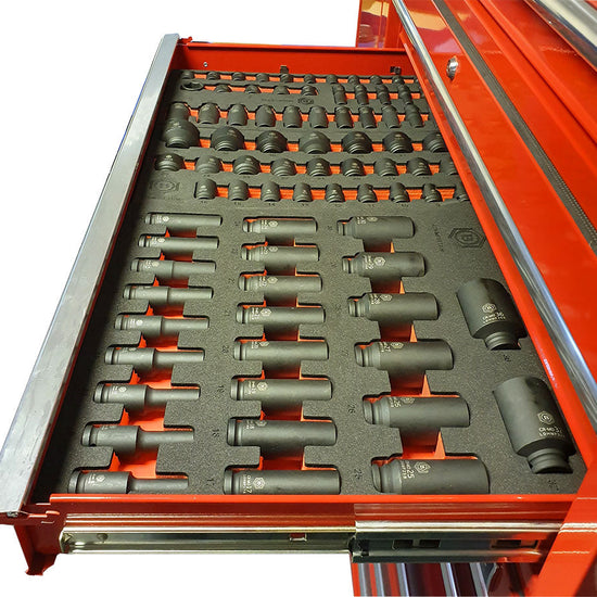 25Pc 1/2" 12-Point Impact Socket Set + FREE 3/8" Set | Britool Hallmark - image 5