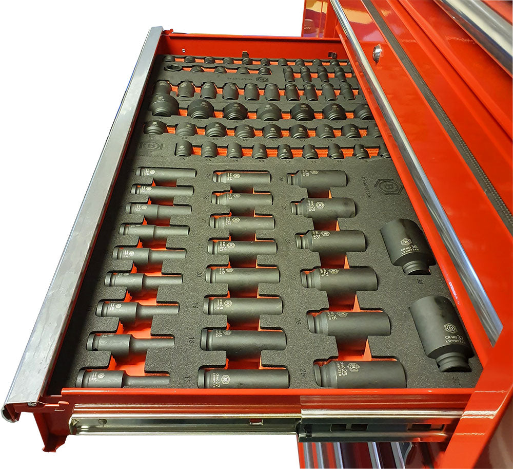 1/2" Drive Impact E-Torx Socket Set, Sizes E10-E24 - Britool Hallmark - image 3