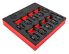 10Pc Spline Xzn Impact Driver Set, 1/2" Drive - Britool Hallmark - image 9