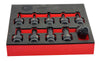 10Pc Spline Xzn Impact Driver Set, 1/2" Drive - Britool Hallmark - image 12