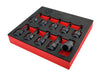 10Pc Spline Xzn Impact Driver Set, 1/2" Drive - Britool Hallmark - image 13