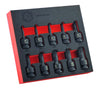 10Pc Spline Xzn Impact Driver Set, 1/2" Drive - Britool Hallmark - image 4