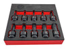 10Pc Spline Xzn Impact Driver Set, 1/2" Drive - Britool Hallmark - image 11