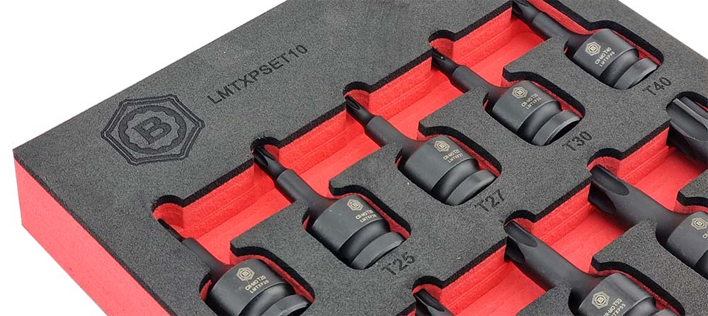 Torx / Star Impact Driver Set 10Pc, 1/2" Drive From Britool Hallmark - image 5