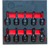 Torx / Star Impact Driver Set 10Pc, 1/2" Drive From Britool Hallmark - image 3