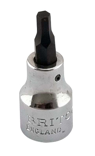 Britool England 3/8" Drive Af 5/16" Hexagon Bit Socket