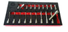 20Pc 3/8" Standard & Long Hex/Allen Key Bit Socket Set - Britool Hallmark - image 7