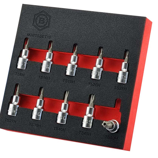 3/8" Dr. 5-Sided Tamperproof Torx Plus / Ts Bit Socket Set From Britool Hallmark - image 2