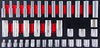 38Pc 3/8" Dr. Standard & Deep Socket Set (12 Point) 6-24mm From Britool Hallmark - image 3
