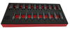 19Pc 3/8" Dr. Deep Bi-Hex/12-Point Impact Socket Set - Britool Hallmark - image 4
