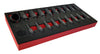 19Pc 3/8" Dr. Deep Bi-Hex/12-Point Impact Socket Set - Britool Hallmark - image 2