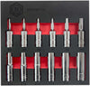 12pc 3/8" Dr. Deep E-Torx/Star Socket Set E4-E20 - Britool Hallmark - image 4