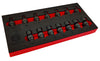 3/8" Dr Flexi Swivel Joint Impact Socket Set 9-22mm - Britool Hallmark - image 4