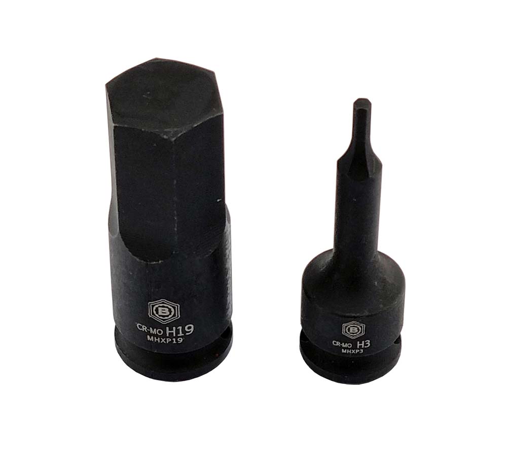 3/8" Drive Hex/Allen Key Impact Driver 11Pc Set - Britool Hallmark - image 4