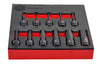 3/8" Drive Hex/Allen Key Impact Driver 11Pc Set - Britool Hallmark - image 6