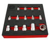 14Pc E-Torx/Star Socket Set E4-E24 - 3/8" & 1/2" Drive -  Britool Hallmark - image 3