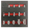 14Pc E-Torx/Star Socket Set E4-E24 - 3/8" & 1/2" Drive -  Britool Hallmark - image 2