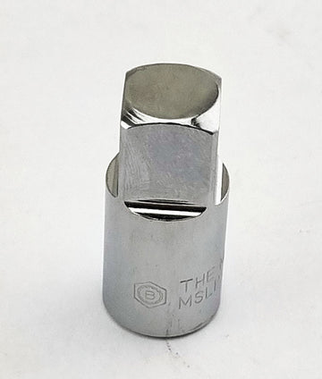 Chrome Socket Adaptor - 3/8" Female To 1/2" Male From Britool Hallmark Mslp