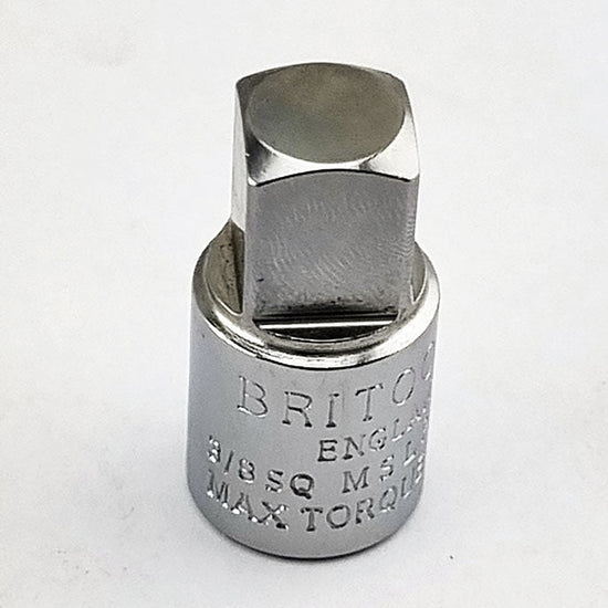 Britool England Chrome Socket Convertor - 3/8" Female To 1/2" Male - Mslp/A