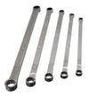 5Pc Extra-Long Flat Ring Spanner Set 10-22mm From Britool Hallmark - image 7
