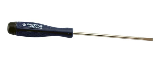 Britool Slotted Flat Blade Screwdriver 3.5mm