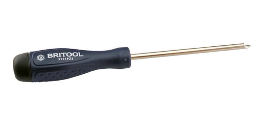 Britool 3pc Pozidriv Blade Screwdrivers PZ0, PZ1, PZ2 - image 2