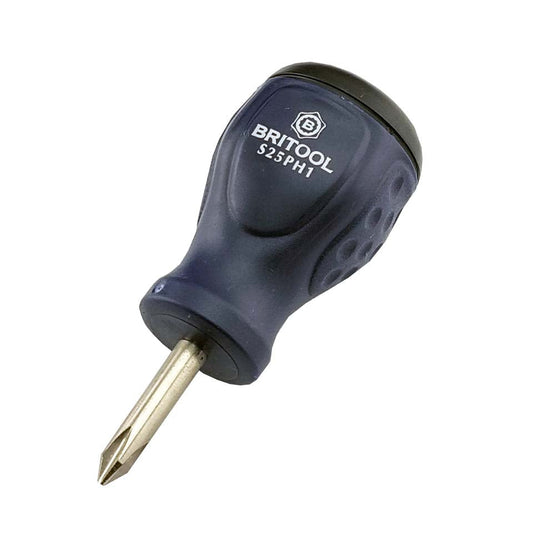 Britool Stubby Phillips Cross Head Screwdriver Ph1