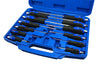 12 Piece Phillips & Slotted Screwdriver Set With Hammer Cap Britool Hallmark - image 3