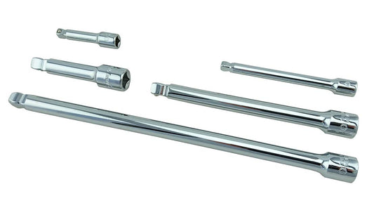5 Piece 1/4" And 3/8" Drive Wobble Extension Bar Set From Britool Hallmark - image 2