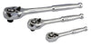 3-Piece 1/4", 3/8" & 1/2" Pear-Head Ratchet Wrench Set - Britool Hallmark - image 2