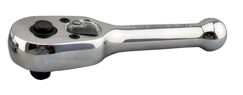Britool Hallmark Stubby Pear-Hear Ratchet Wrench - 1/4" Drive - image 4