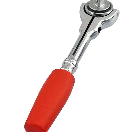 1/4" Drive Swivel Head Ratchet Britool Hallmark - Red Handle